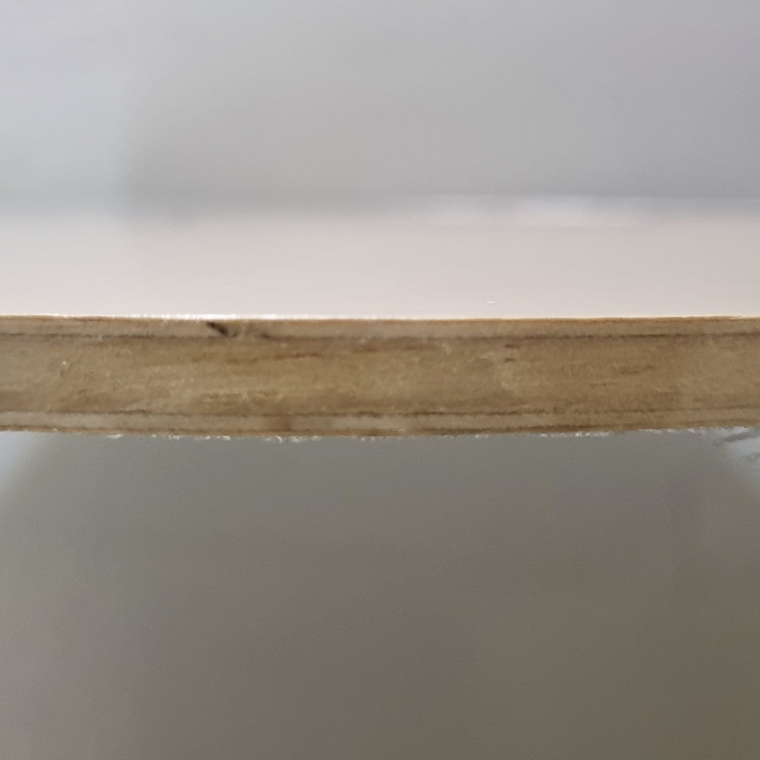 Close-up view of Friendship 729 C5 Wooden Table Tennis Blade with detailed wood grain texture