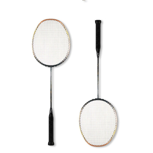 Full view of Primo Smash badminton racket – lightweight frame with aerodynamic design for powerful gameplay