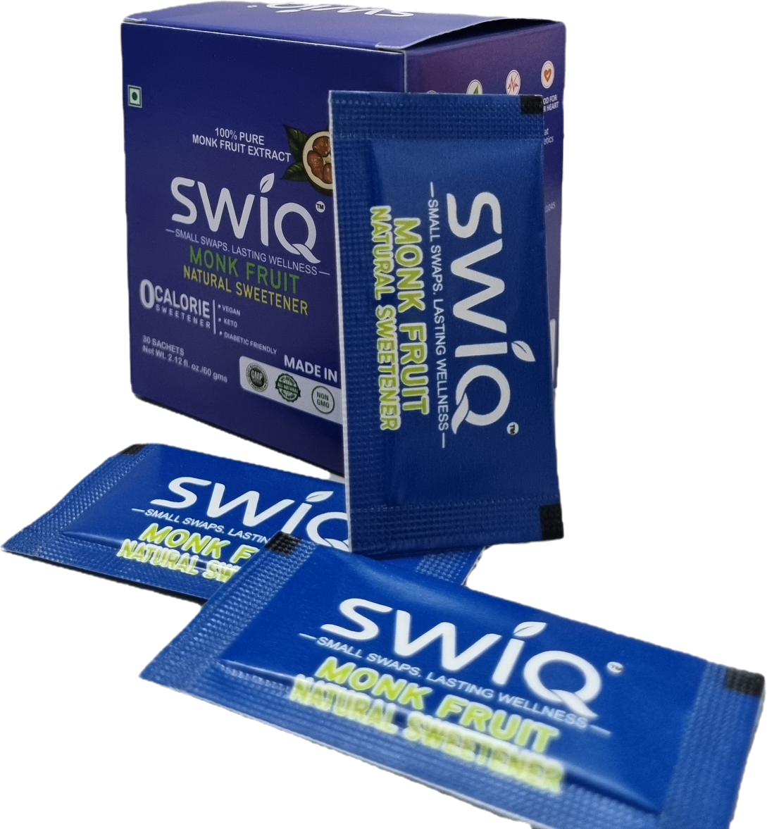 SWIQ: Monk fruit Natural Sweetener - Mono-Carton