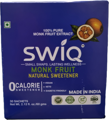 SWIQ: Monk fruit Natural Sweetener - Mono-Carton