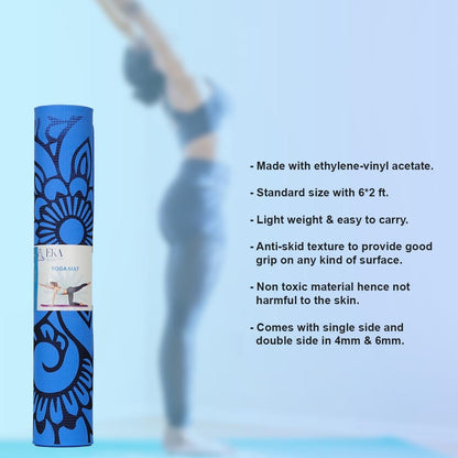 Eka Yoga Mat 4mm Printed