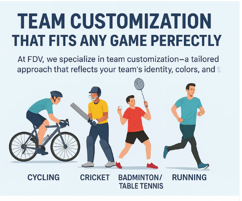 Team Customization That Fits Any Game Perfectly